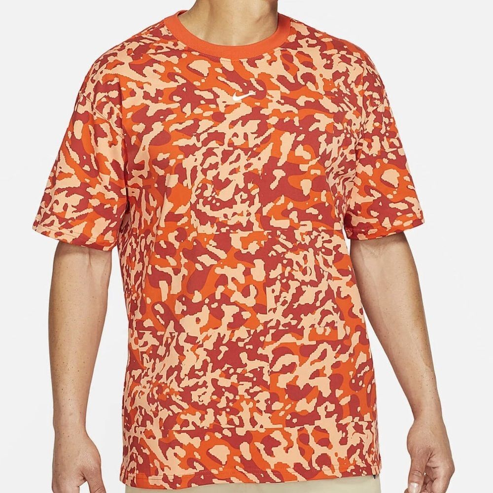 NIKE NAOMI OSAKA ORANGE CAMO SHIRT